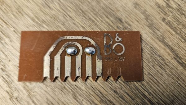 Short circuit board Beogram 1000